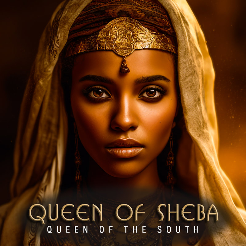 Queen of Sheba - Queen of the South. Copyright Diary Of The Saints Holdings In Trust